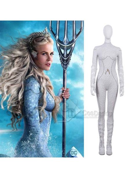 Aquaman (2018) Movie Nicole Kidman Queen Atlanna Cosplay Costume | Heroes and villains costumes ...