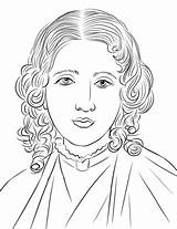 Harriet Beecher Stowe Coloring Page  Free Printable Coloring Pages sketch template