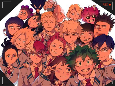 Mha Wallpaper Class 1a + Mha Wallpaper | My hero, My hero academia ...