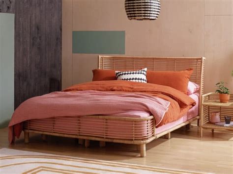 Nadia Rattan Bed – Furnitureco