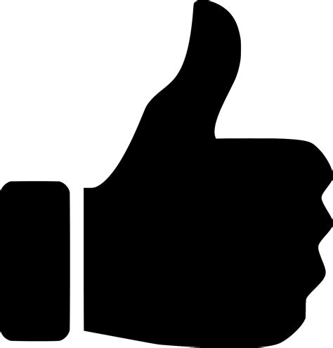 SVG > approve sign thumb ok - Free SVG Image & Icon. | SVG Silh