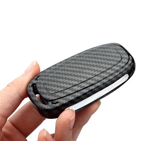 MODIPIM Keyless Entry Remote Cover Soft TPU Key Fob Case with Braided Cord Keychain for Audi A4L ...