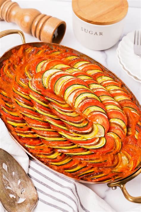 Ratatouille | Two Plaid Aprons