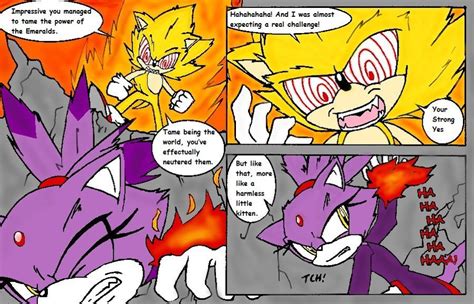 Fleetway Super Sonic | Fleetway vs Blaze by *Way-to-Haven on deviantART