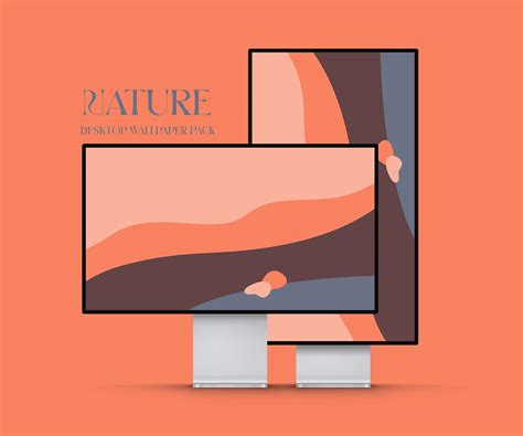 Minimalist Nature Desktop Wallpapers by afb.design on Behance