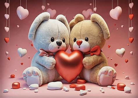 Teddy Bear Couple Wallpaper - Infoupdate.org