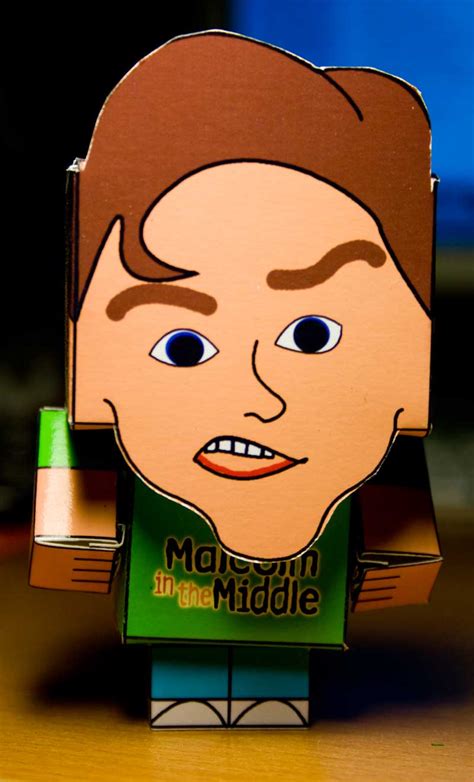 Malcolm Cubee Craft Paper Toy – Make Your Own! – Malcolm in the Middle Voting Community