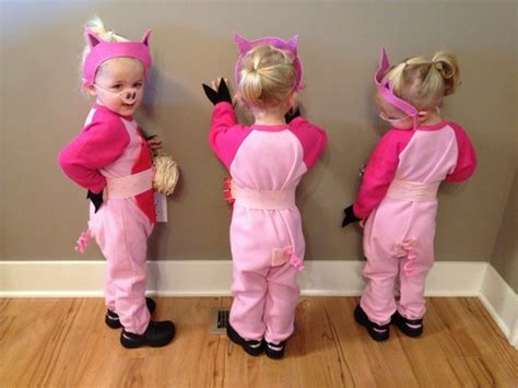 Trio Halloween costumes – super cool ideas for families with kids