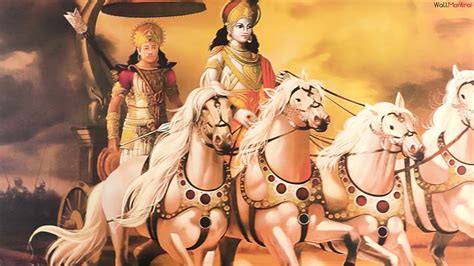 3840x2160px, 4K Free download | Mahabharata Shri Krishna and Arjun ...