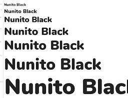 Nunito font | free download for WEB