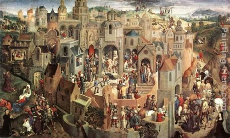 Hans Memling Scenes from the Passion of Christ Painting | Best Scenes ...