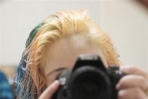 Neutralizing orange Hair with DIY toner, enough for turquoise dye to show | Hair toner, Orange ...