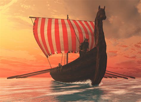 Sails on Viking Longships - Were They Really Red & White? | War History Online