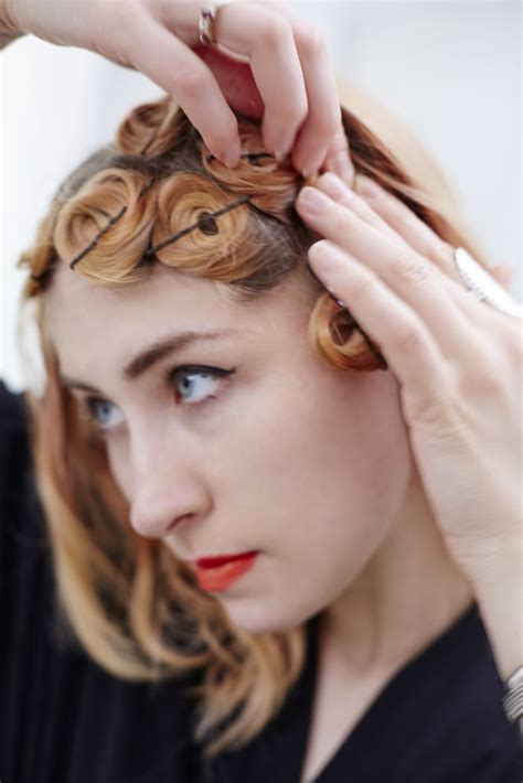 Step 4: Roll Your Hair | How to Do Pin Curls at Home | POPSUGAR Beauty ...