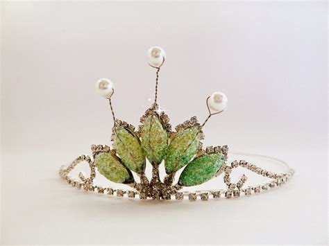 Princess and the Frog Tiara princess Tiana Tiaragreen - Etsy New Zealand