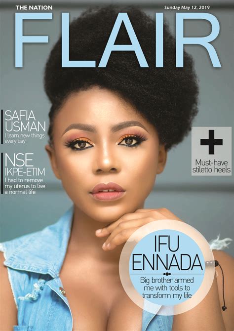 #BBNaija’s Ifu Ennada covers Flair Magazine’s Latest Issue