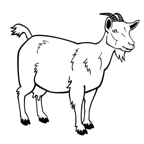 ᐈ Goat black and white stock pictures, Royalty Free goat illustrations | download on ...