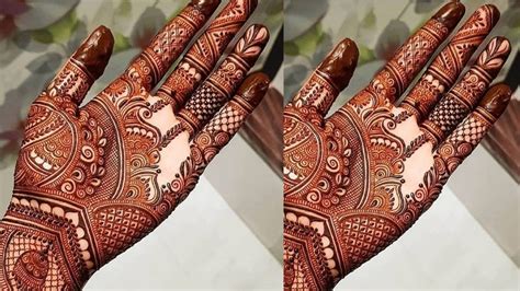 eid 2023 see latest and easy eid mehndi design for hand women can try on Eid-al Fitr