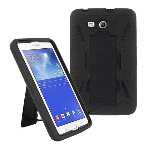 Samsung Galaxy Tab 3 Lite 7.0 / T110 Hybrid Silicone Case Cover Stand | Samsung galaxy, Galaxy ...