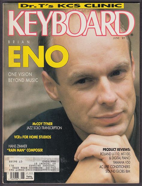 KEYBOARD Brian Eno McCoy Tyner Hans Zimmer ++ 6 1989