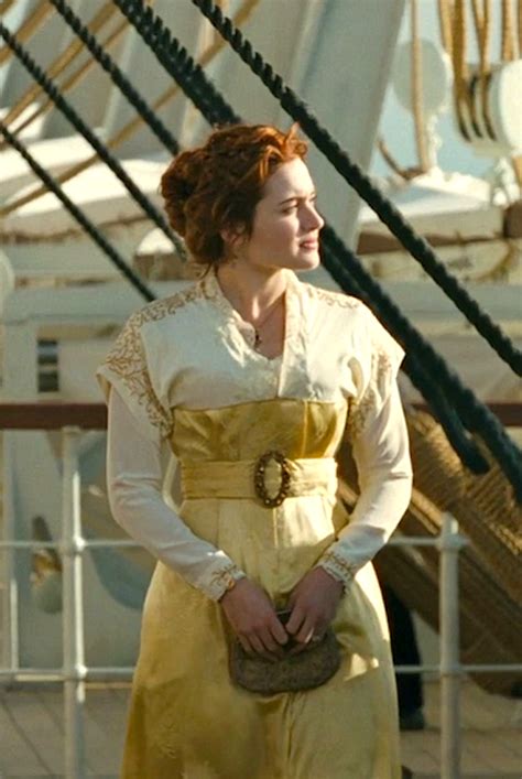 Kate Winslet as Rose DeWitt Bukater in Titanic - 1997 | Titanic dress ...