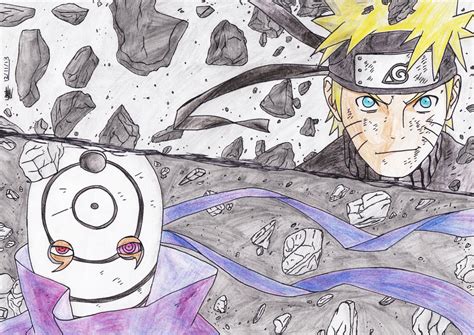 The Final Battle: Naruto vs Tobi by DarkSuperNinja on DeviantArt