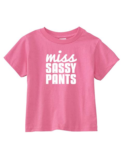 Miss Sassy Pants | Cute Sassy Pants Tee