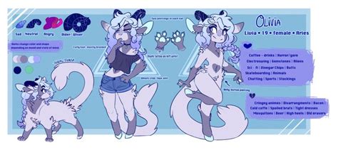 ~Fursona Ref ~ by Frikkan | Furry drawing, Character design references, Character design