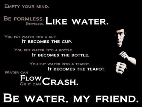 bruce-lee-quote-be-like-water | Bruce lee quotes, Bruce lee quotes water, Martial arts quotes