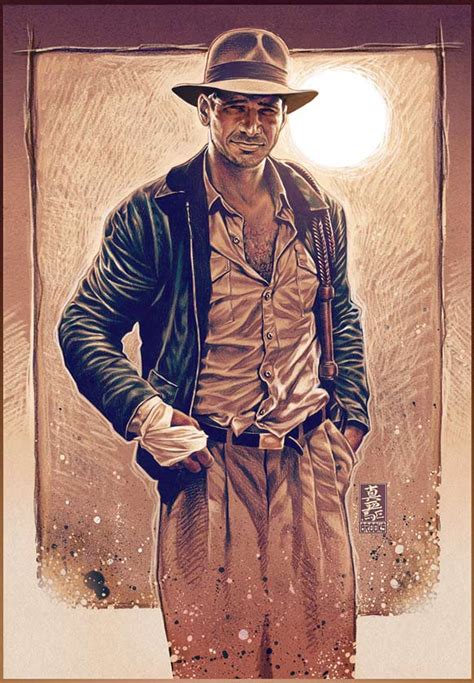 Fan Art Friday: Indiana Jones by techgnotic on DeviantArt