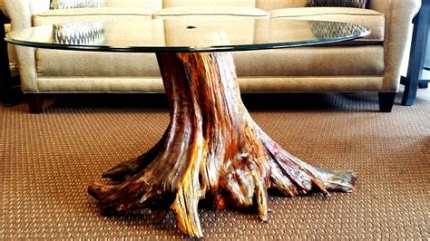 Tree Trunk Coffee Table Diy - DIY Choices