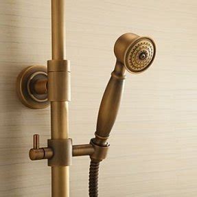 Antique Brass Shower Head - Foter