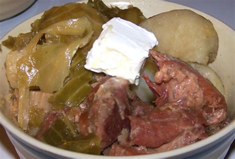 Classic Cabbage With Ham And Potatoes Recipes recipe