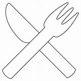 Fork And Knife coloring Page  Free Printable Coloring Pages sketch template