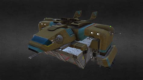 Starship Troopers Dropship - 3D model by reapermediasr [982dea4] - Sketchfab