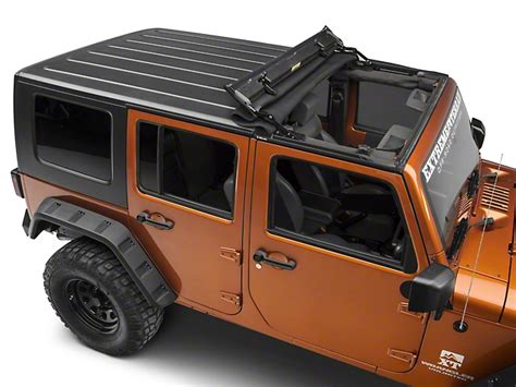 Bestop Jeep Wrangler Sunrider for Hardtop - Black Twill 52450-17 (07-18 Jeep Wrangler JK)