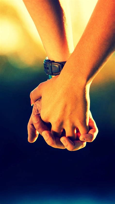 Couple Holding Hands. The season of love. Tap to see more Valentine's Love iPhone & Android ...