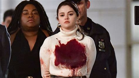 Selena Gomez Is Seen Covered in Fake Blood on the Set of 'Only Murders ...