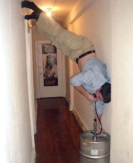 Mike's Blog: How to do a Keg Stand