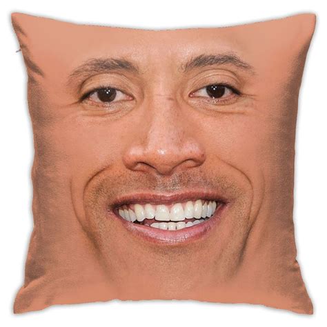 Ipamayah Rock Funny Face Throw Pillow Covers 18''X18'' Velvet Cozy Soft Funny Meme Throw Pillow ...