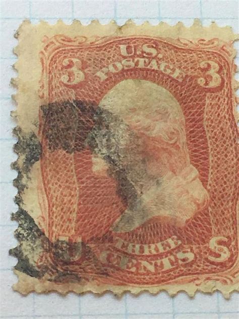 1867 George Washington Stamp