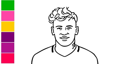 How To Draw A Cartoon Football Player Step By Step / Cartoon Football ...