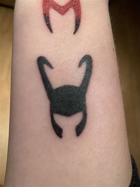 New tattoo of Loki’s helmet! : r/LokiTV