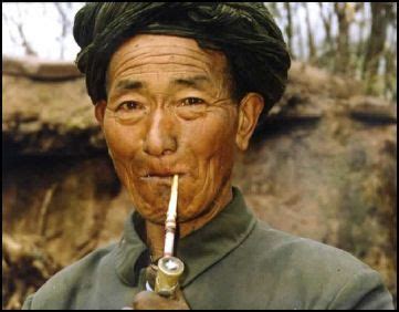 MINORITIES IN SOUTHEAST ASIA AND SOUTH CHINA: LIFE AND CULTURE. Yi man smoking. Tribal Group ...