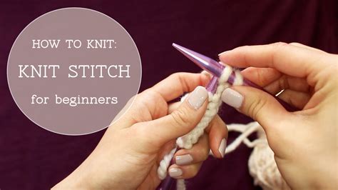 Knitting For Beginners