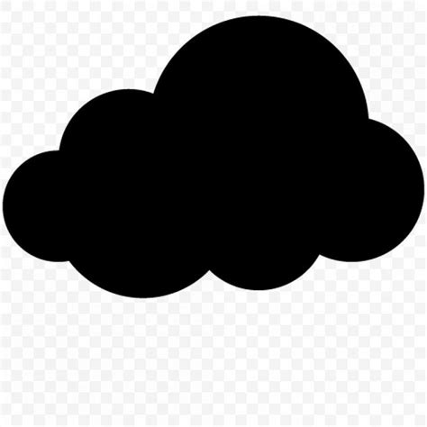 Cloud - Cloud Computing Clip Art PNG - cloud, black, black and white, cloud computing, dark ...