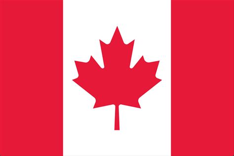 4x6" flag of Canada
