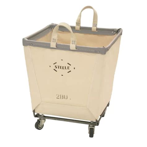 Square Rolling Storage Bin in 2021 | Canvas laundry hamper, Rolling ...