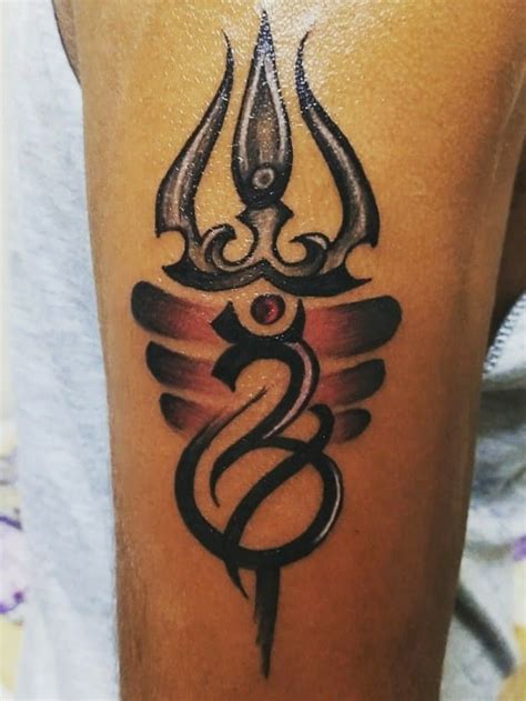 Trishul Tattoo Designs For Women