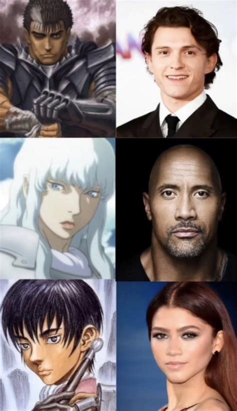 Berserk live action cast : r/Berserk